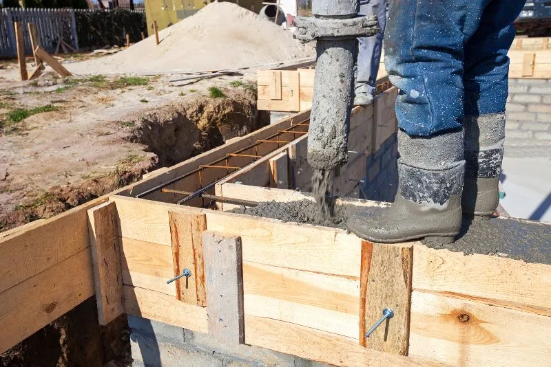 Gold Coast concreting crew working on a residential concrete project